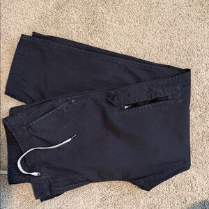 Charcoal gray Vuori Casual Pants with Drawstring